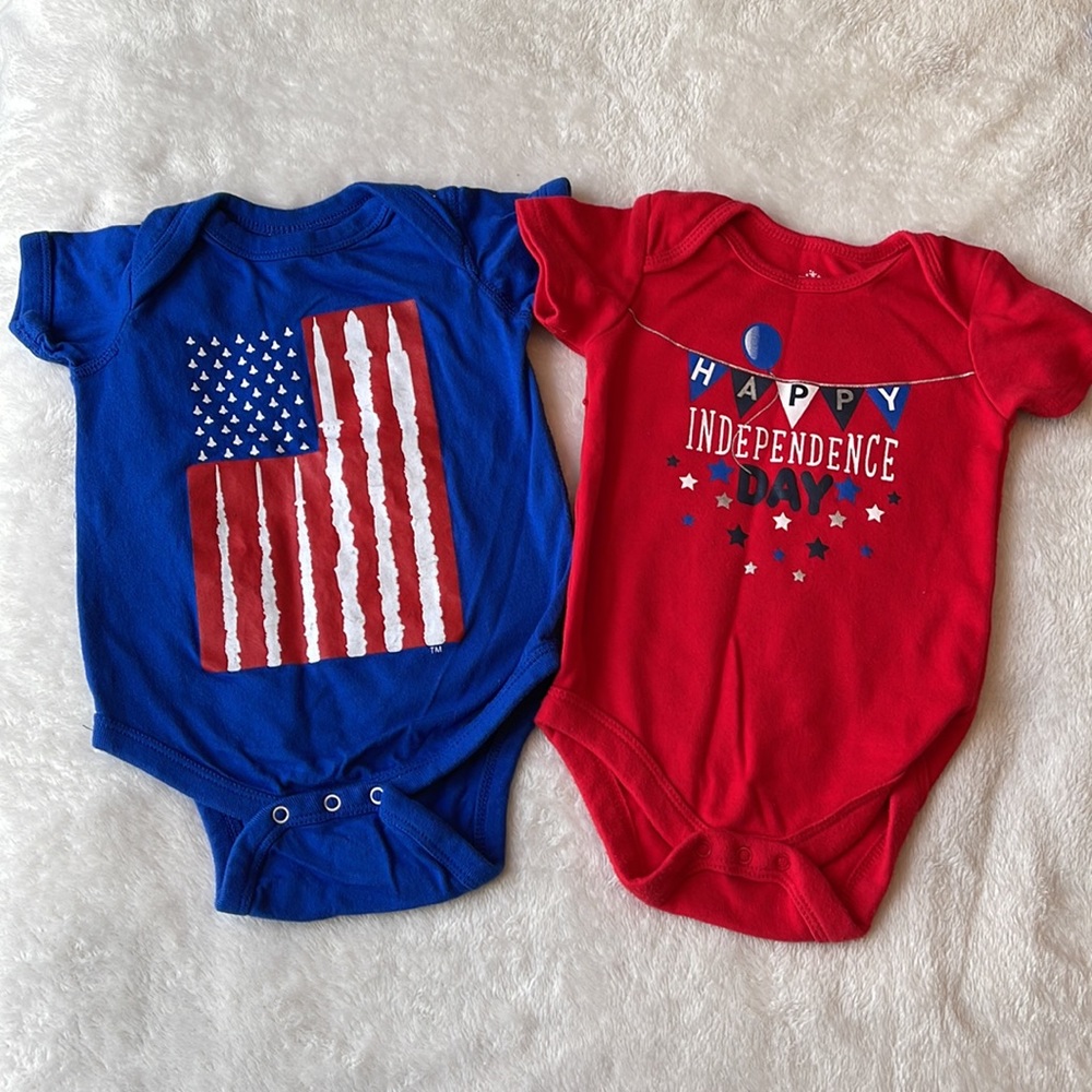 💚 Patriotic Onesie Set